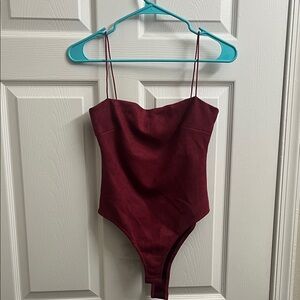 4SI3NNA Deep Red Bodysuit